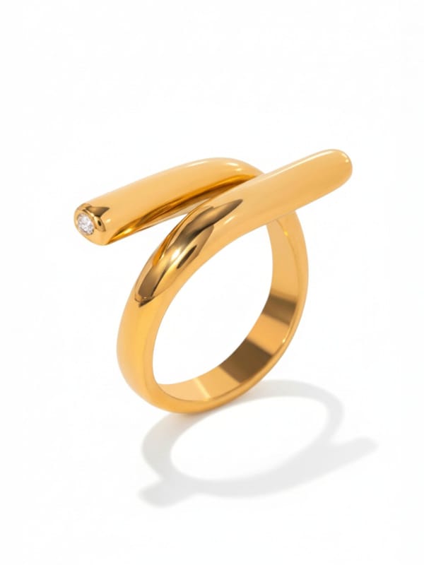 Chunky Minimalist Simple Ring — Cao Jewellery