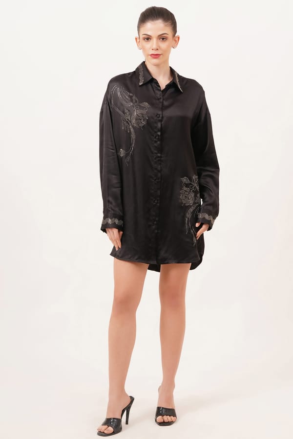 Chic Oversized Tunic — Beach Bum