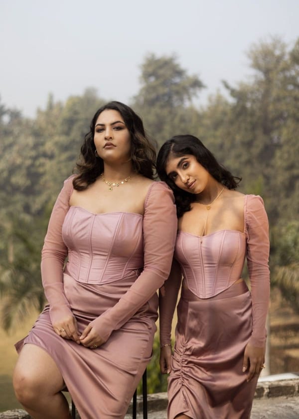 Carla Mauve Silk Corset Top — Lea Clothing
