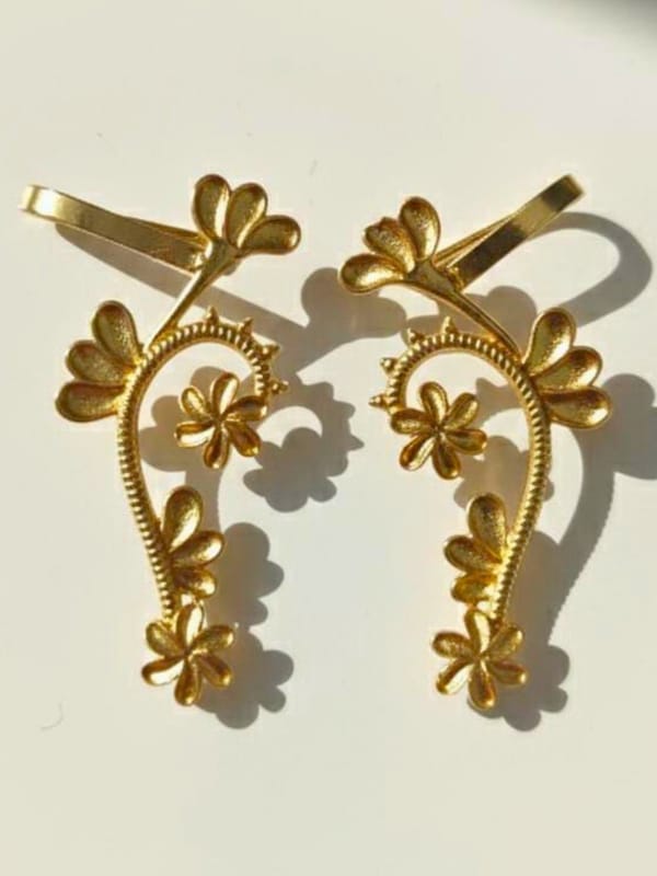 Viana Jewels Petal Earcuff Earrings — Viana Jewels