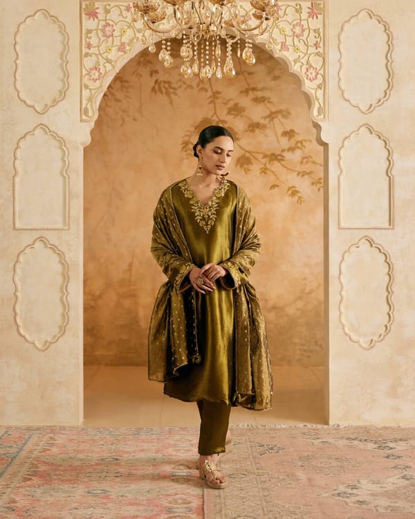 Black Rose Dupatta — Nero India