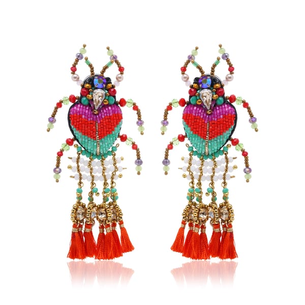 Spotty Moth Hop Earring — APT Forever