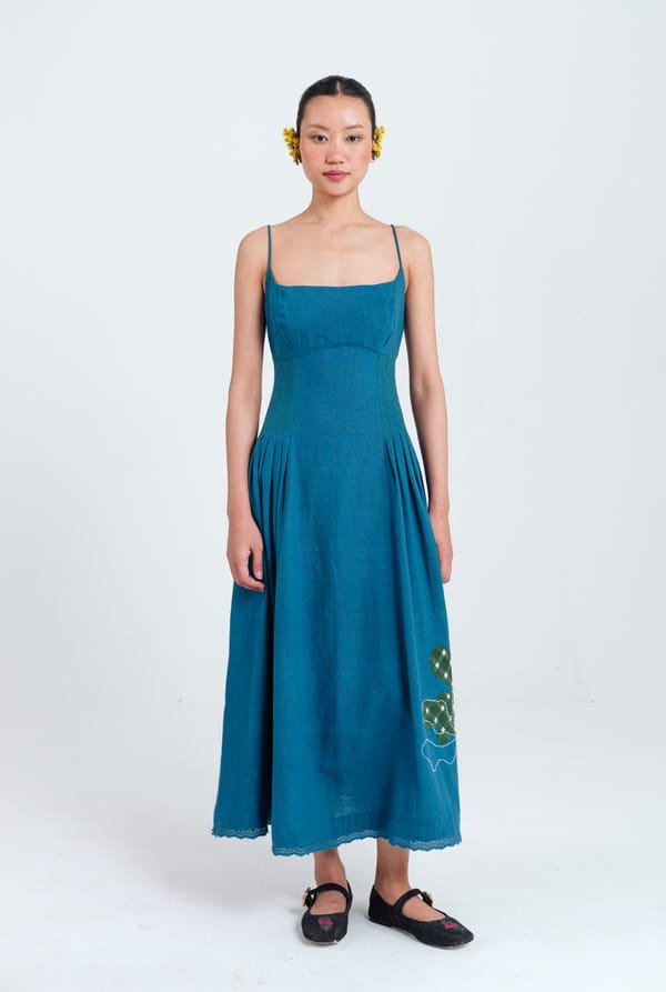 Ether Pleated Dress — JODI