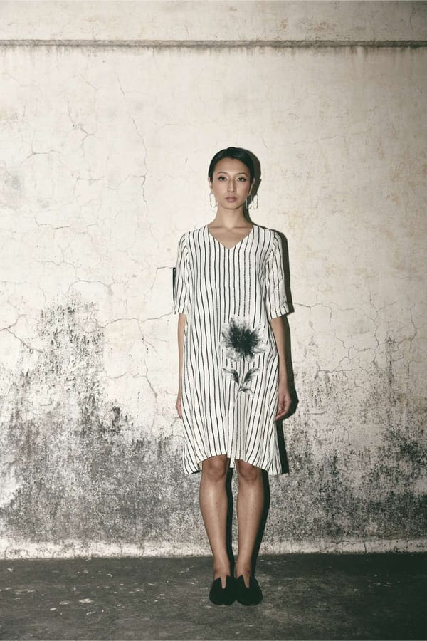 ATBW - AN Stripe Bloom Dress — ATBW