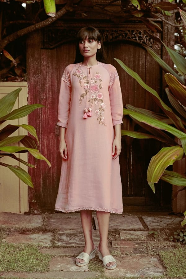 Whimsical Garden Kismat Dress — Kaveri