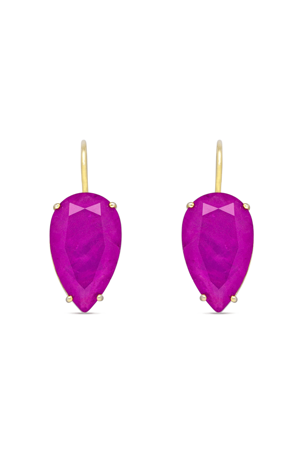 Lavender Majesty Dangler Earrings — Miss Jo