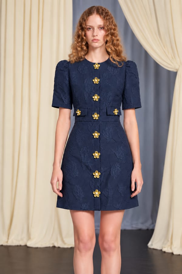 Anemone Jacquard Dress — SISTER JANE