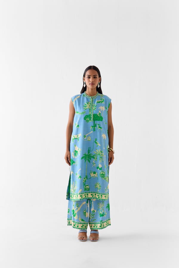 Nila Kurta & Pants Co-Ord — Studio Rigu