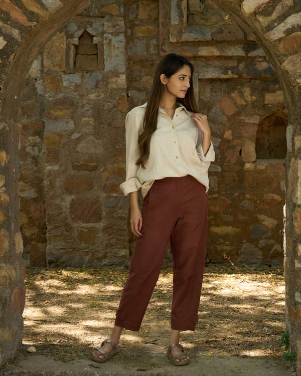 Cocoa Barrel Pants — The Good Rebel