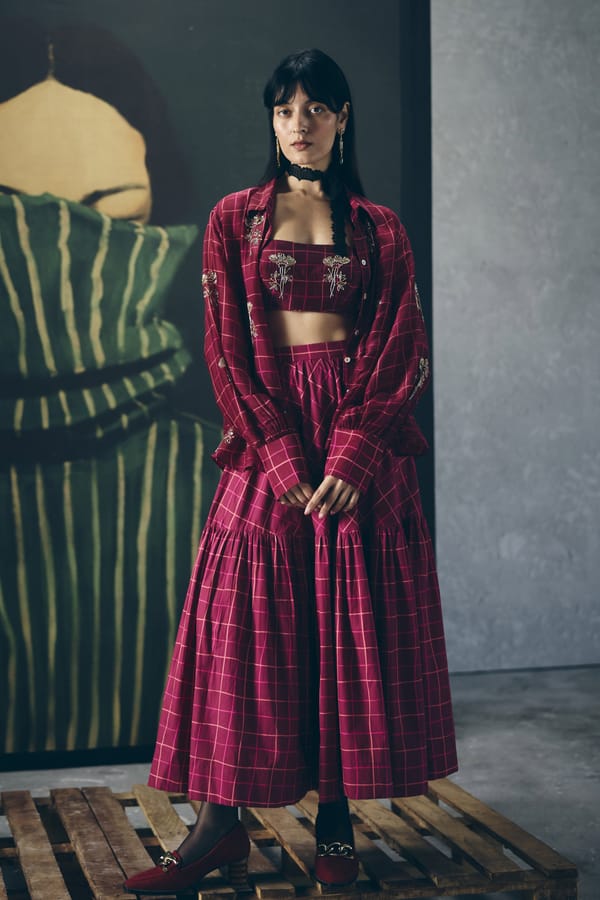 Haruki skirt set — Paulmi and Harsh