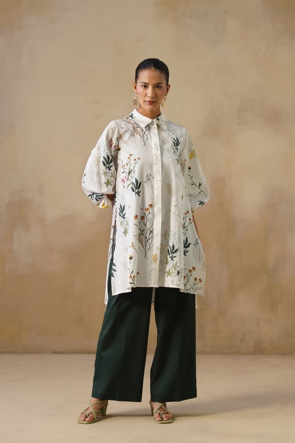Meadow Whisper Long Shirt — IERA