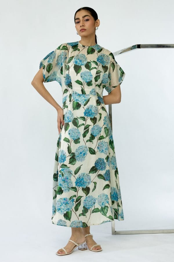 Zella Midi Dress — THE FINICKY COLORIST