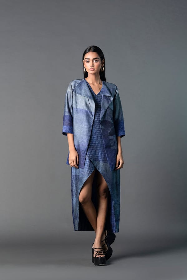 Array Bandhani Indigo — CLOS