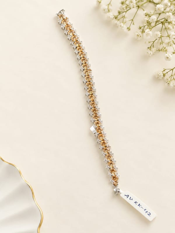 Champagne Noor Bracelet — Avirasa Jewels