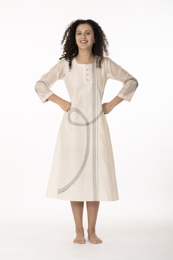 Khat Ivory Dress — Khat