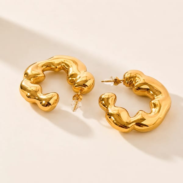 Echo Hoops — Nam Jewels