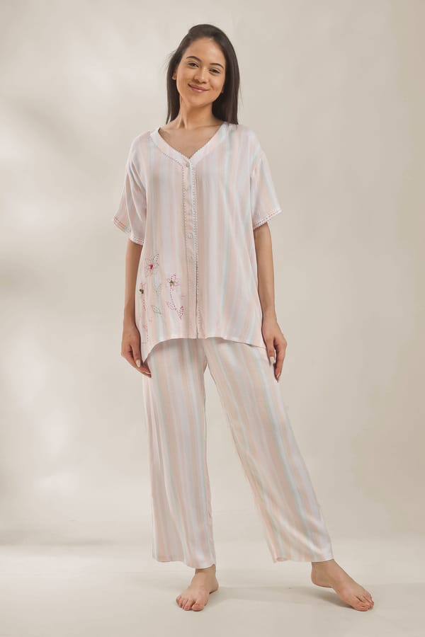 Amaryllis, Pyjama Suit — After Dark