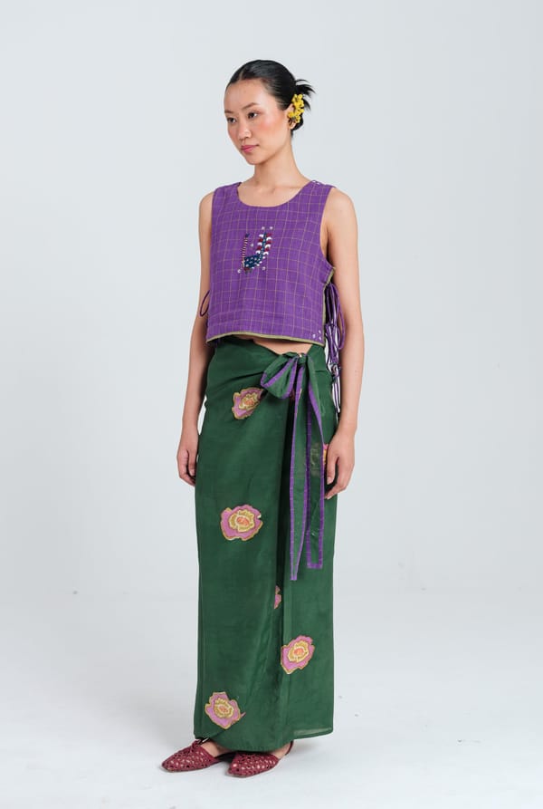 Flow Wrap Skirt — JODI