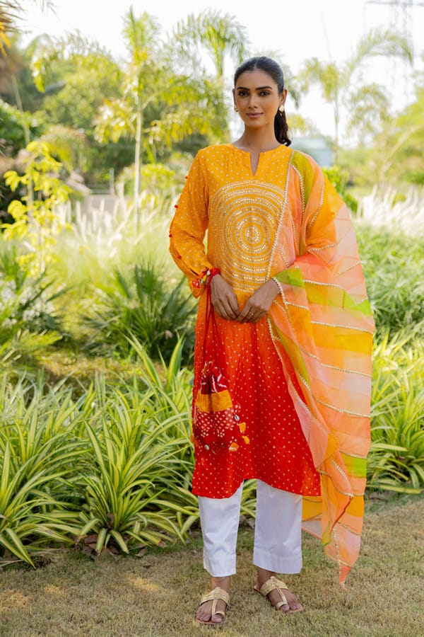 Circle Sequence Kurta — DYELOGUE