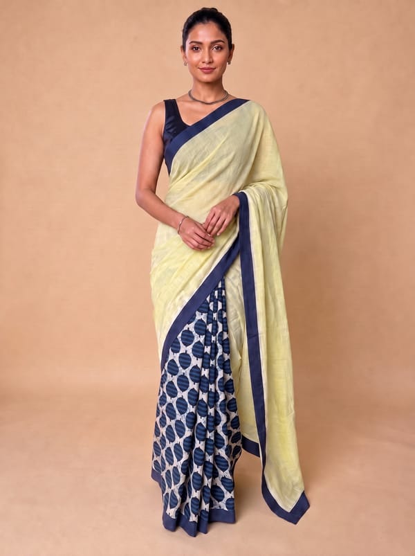 Mayuri Patchwork Saree — BINKS