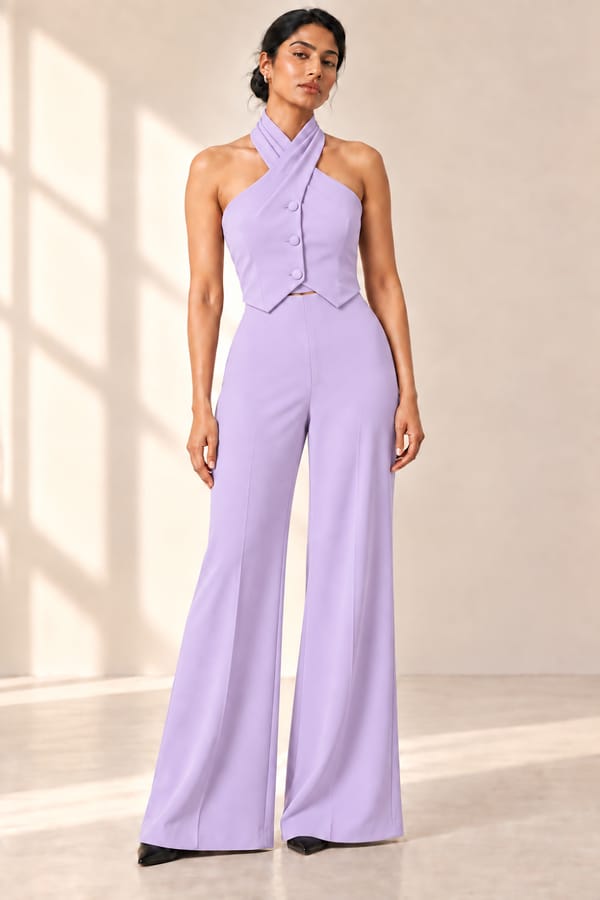 Halter Neck Vest - Regal (Lavender) — Orthodox