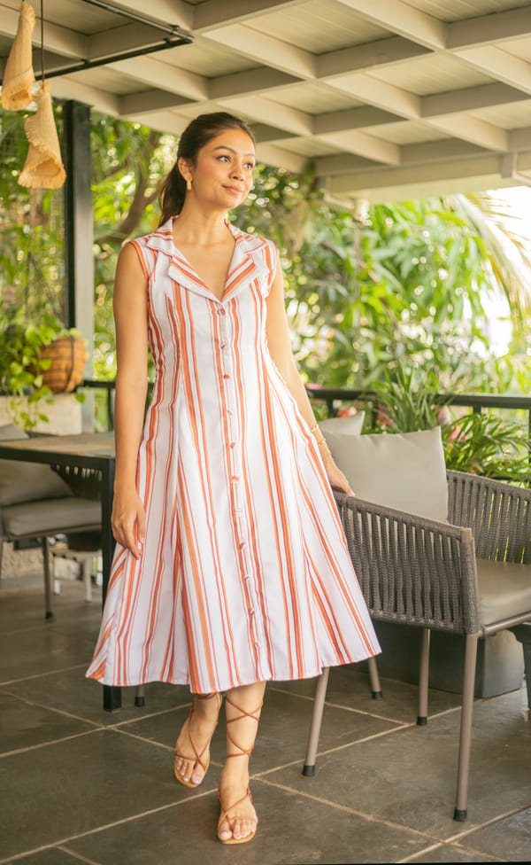 Tomorrow Is Monday Long Dress — SAJKE