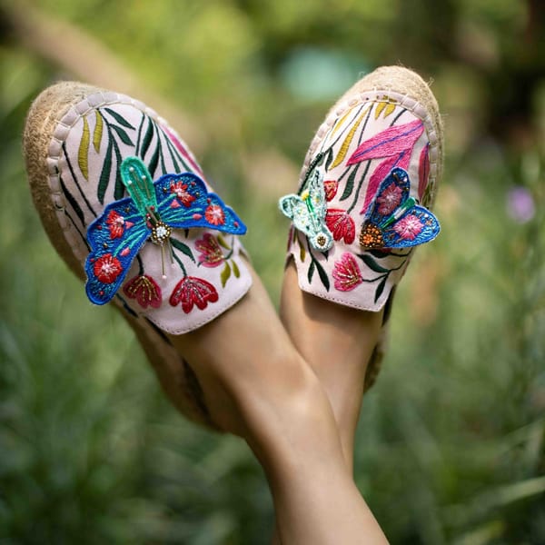 Papillon Espadrilles Platform — PARI PARI