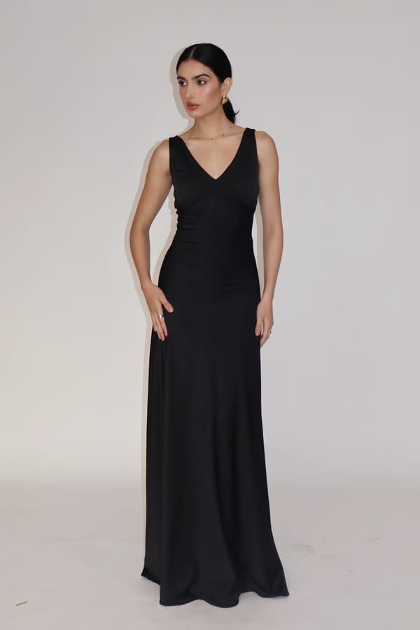 Proseco Dress - (Onyx) — Select Staples