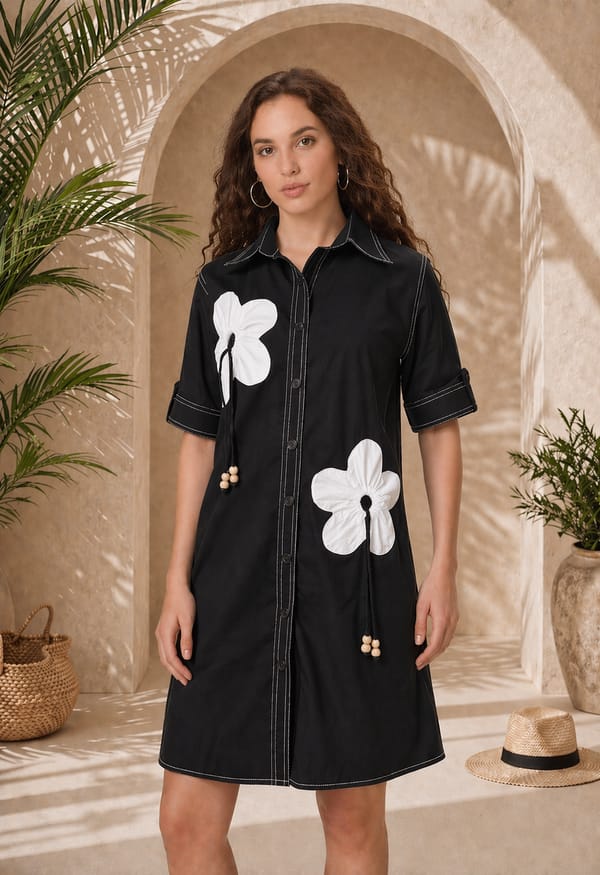 Blossom Shirt Dress — Younglings