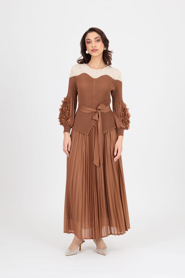 Lucille Skirt Set — Scarlet Sage