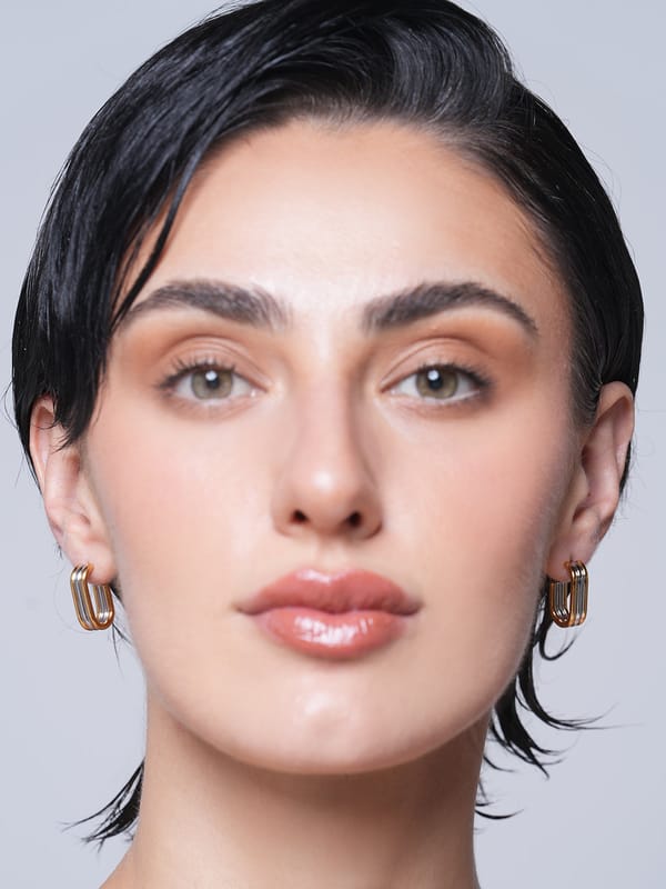 Three Layer Hoop Earring — Cao Jewellery