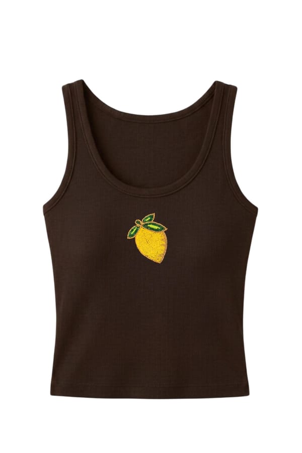 Lemon Tank Top — Past Modern