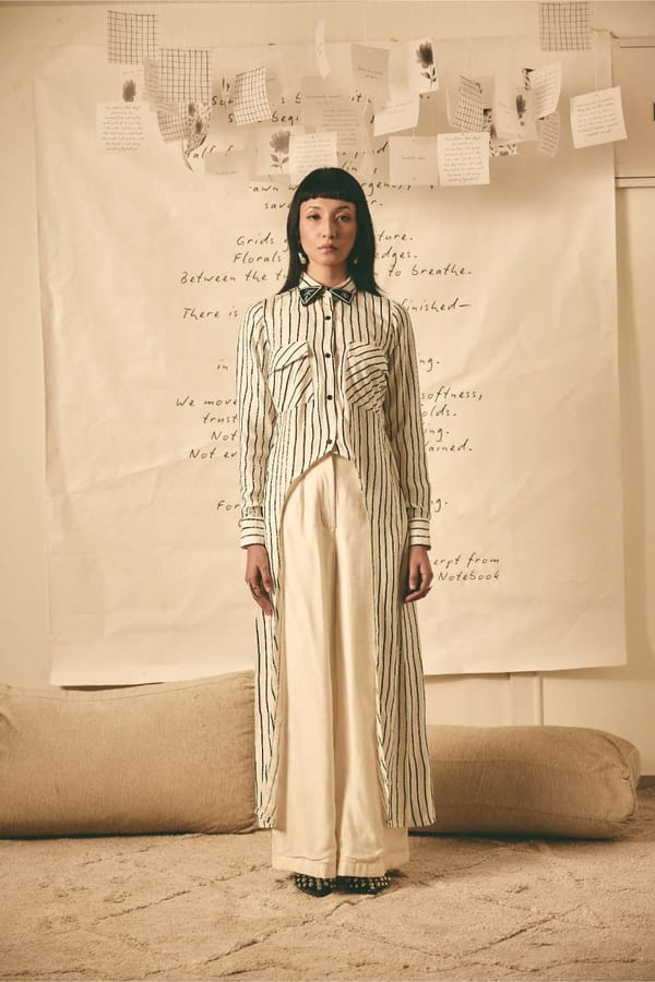 ATBW - AN Stripe Long Shirt — ATBW