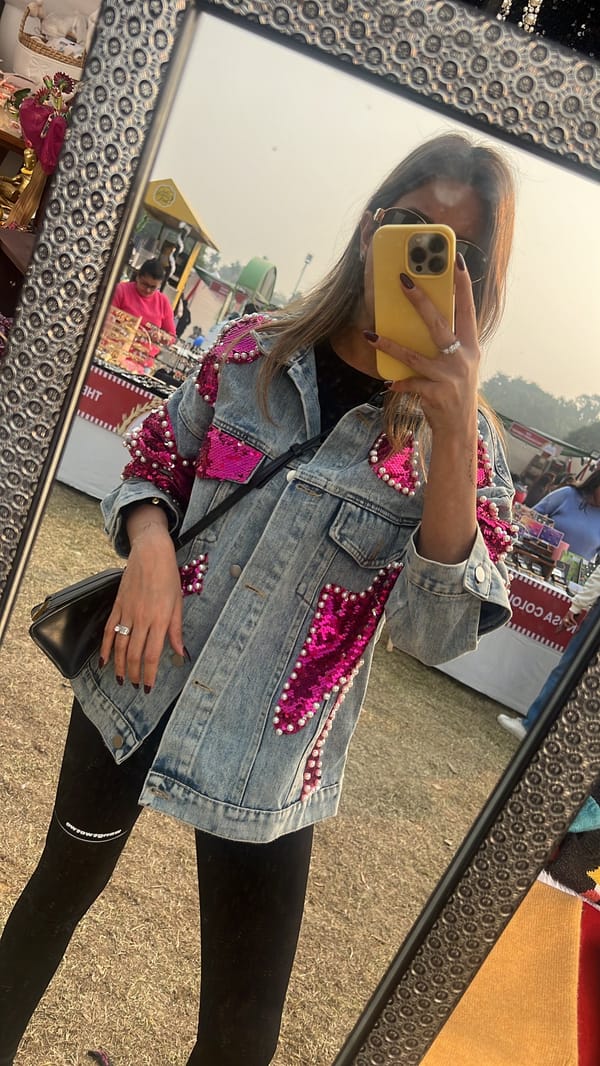 Show Stealer Denim Fall Jacket — CLOSET AFFAIR