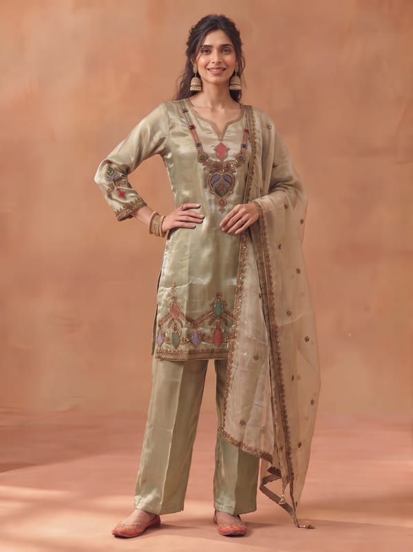 I-1300 Kurta Pant Set — NEEL GULLY