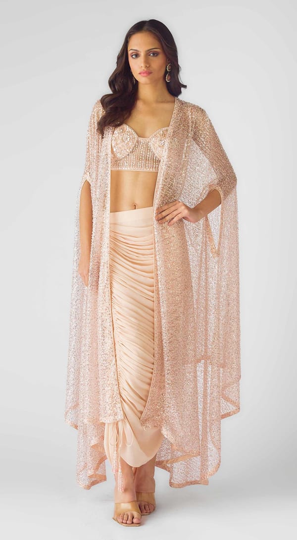 The Serenade Cape Set — Basanti Kapde aur Koffee