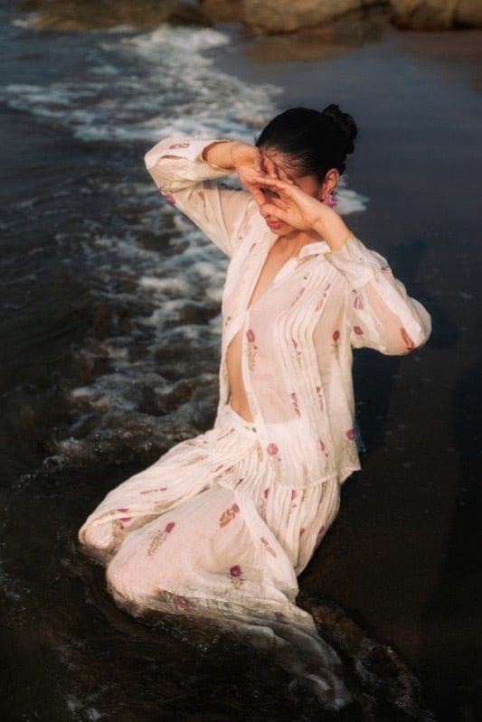 Kulfi Scallop Shirt — JODI