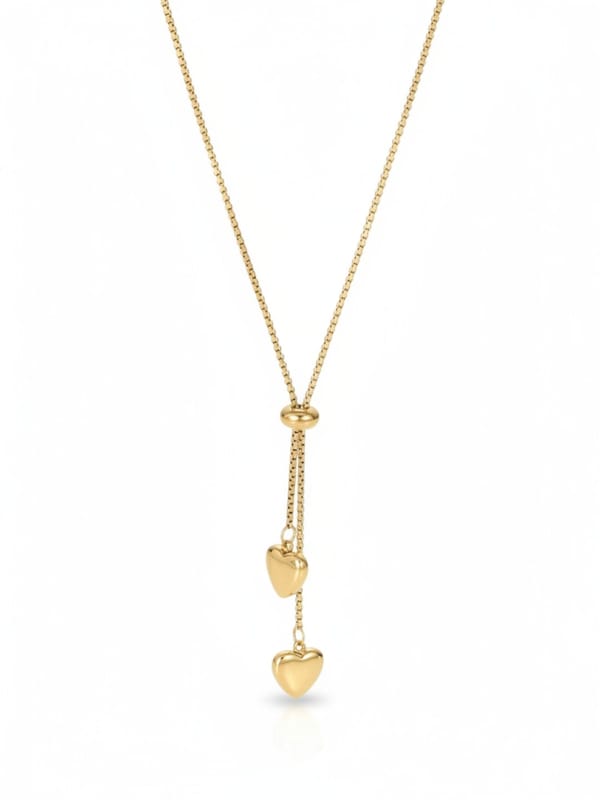 Heart Long Pendant Necklace — Cao Jewellery