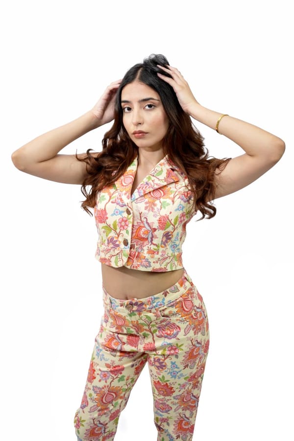 Neo Floral Vest Top — DenZ
