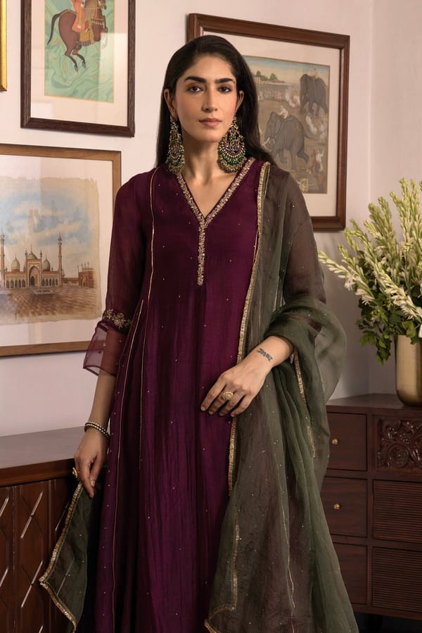 Farida Dastaan Kurta Set — Trendy Tokari