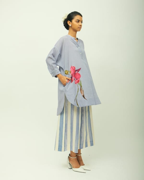 Flamingo Applique Shirt — Ofrida
