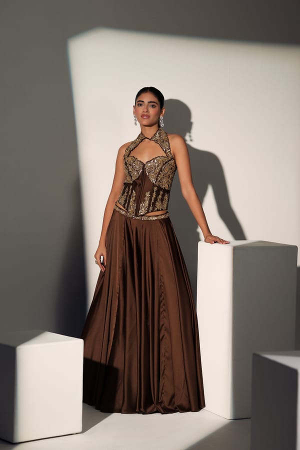 Hermione Corset Skirt Set — LIBAS CAFE