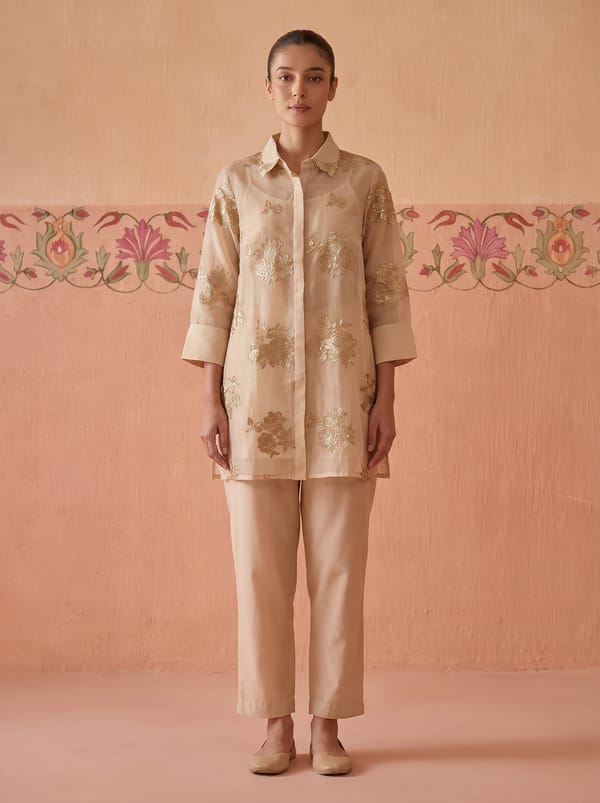 Co-ord Sets Beige Sch-190 Co-ord Set — Azu