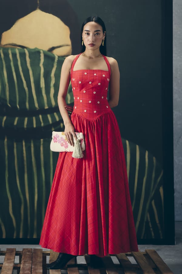 Akari dress - RED — Paulmi and Harsh