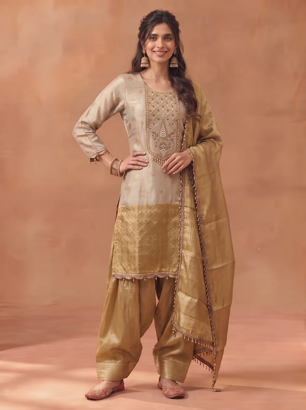 I-2029 Kurta Palazzo Set — NEEL GULLY