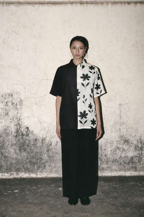 ATBW - AN Canvas Shirt - White — ATBW