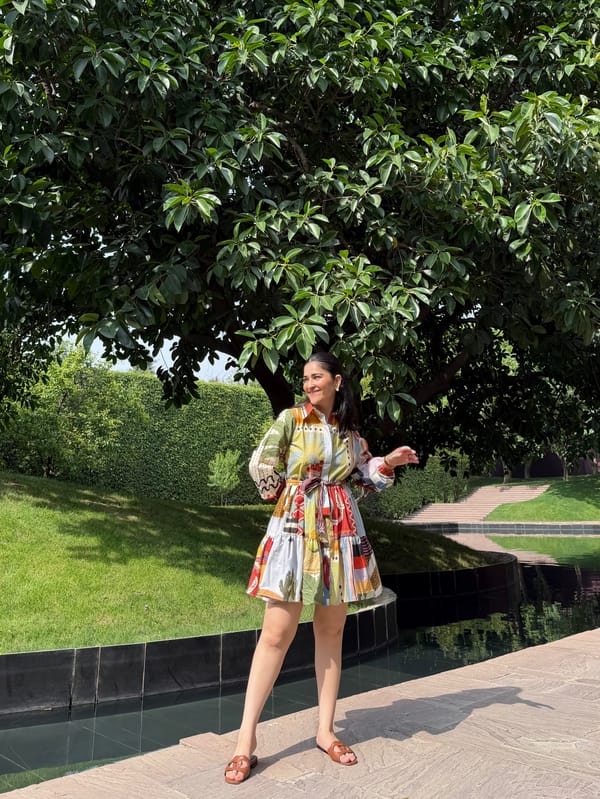 Jardin Dress In Encanto Print — GAIMA LABEL