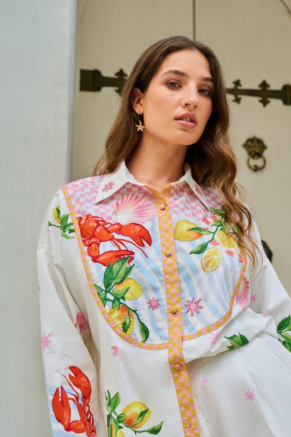 Celia Shirt - Summer Zest — SHOP NOIB