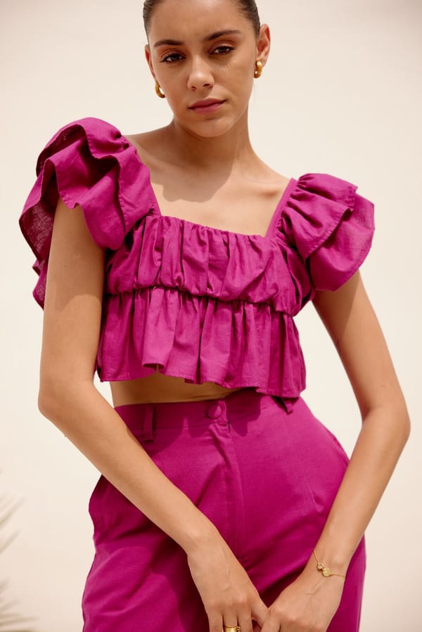 Amour Top - Magneta — SHIBUI