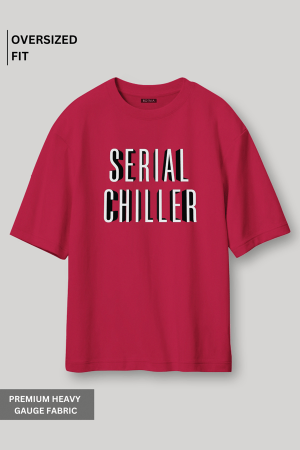 Serial Chiller Oversized T-Shirt — Botnia